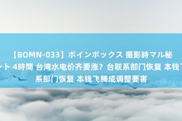 【BOMN-033】ボインボックス 撮影時マル秘面接ドキュメント 4時間 台湾水电价齐要涨？台联系部门恢复 本钱飞腾成调整要害